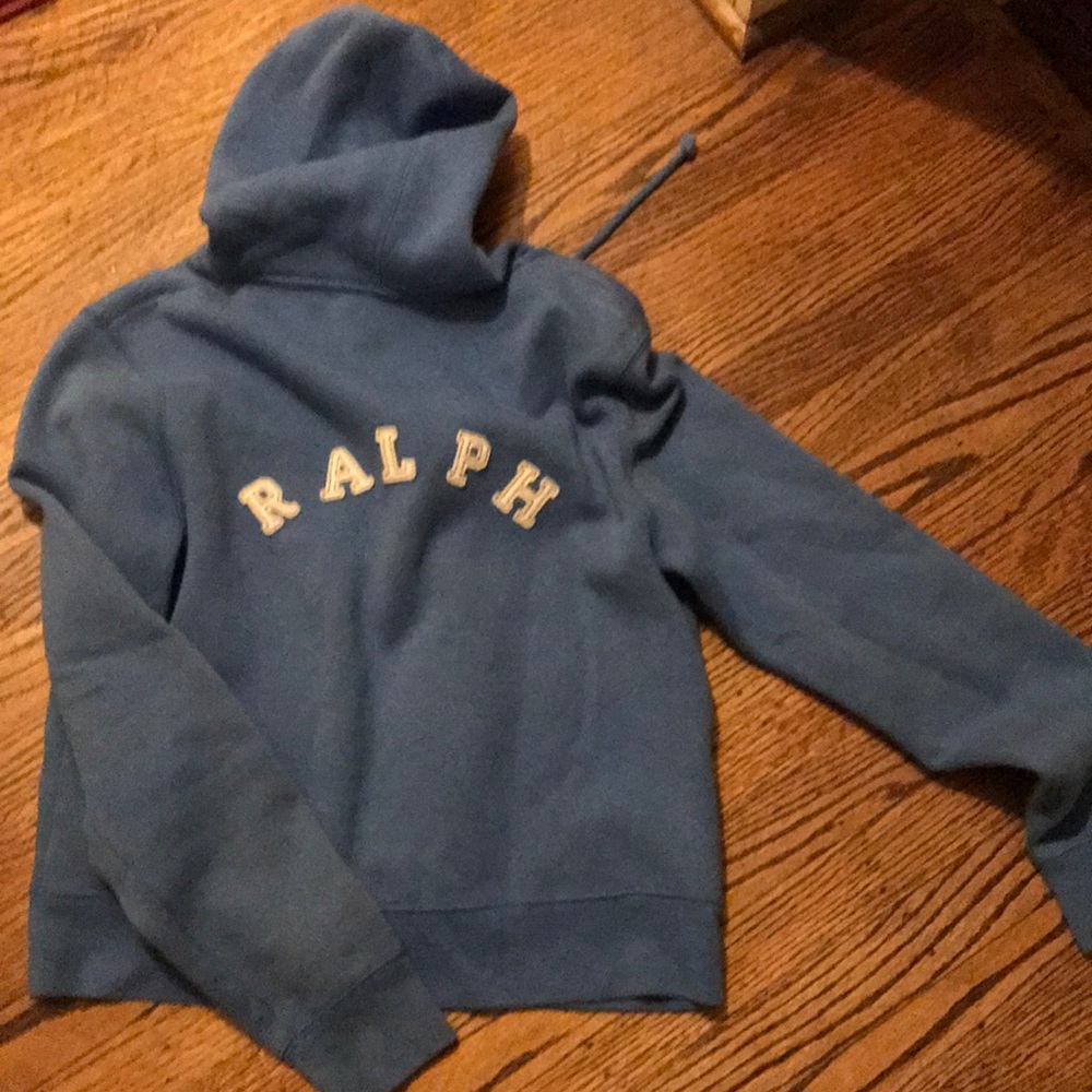 Ralph sweat jacket back view